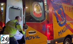 Detienen al sospechoso del atropello a una mujer en Usera tras entregarse a la policía.