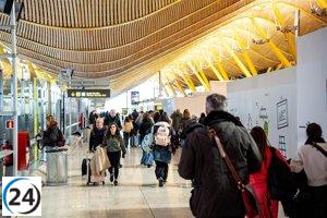 En 2025, la Comunidad atrajo el 23,1% de los vuelos internacionales, alcanzando 25,7 millones de pasajeros, un crecimiento del 5,2%.