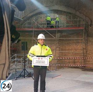Metro avanza en la L11 al unir los frentes del túnel entre Plaza Elíptica y Comillas.