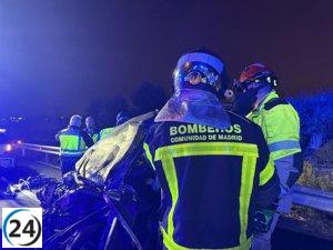 Madre e hijo ingresan en el hospital tras un incendio en su hogar en Boadilla del Monte.