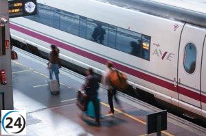 Adif sigue restringiendo la velocidad en tramos de las rutas Madrid-Barcelona y Madrid-Valencia.