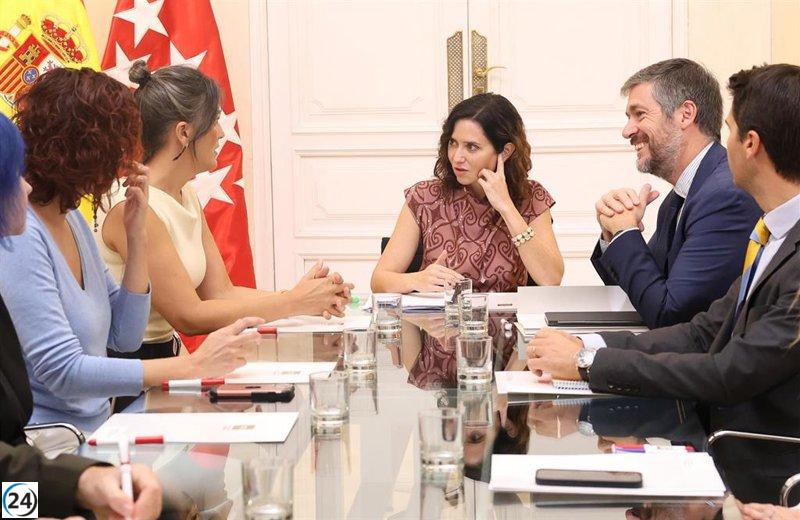 Ayuso descarta diálogo con la oposición en enero por 