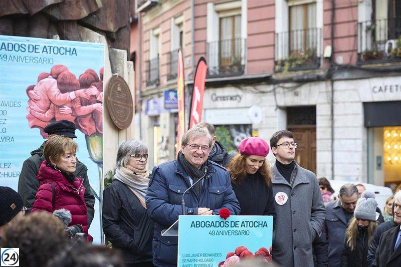 Madrid celebra la defensa de la libertad de los Abogados de Atocha frente al ascenso de la extrema derecha.