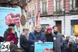 Madrid celebra la defensa de la libertad de los Abogados de Atocha frente al ascenso de la extrema derecha.