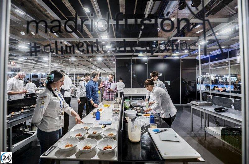Madrid Fusión Alimentos de España inicia su edición más global y vivencial este lunes.