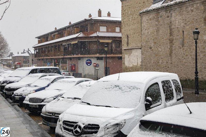 Se activa el protocolo de emergencias por fuertes nevadas en el norte y el oeste.