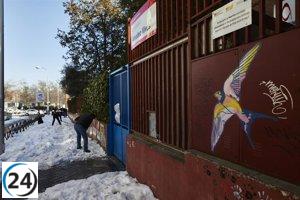 La Comunidad exige mejorar la seguridad en los accesos a escuelas debido a las nevadas en el norte y oeste.