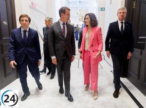 Ayuso busca el apoyo de Vox en su lucha contra Sánchez.