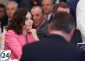 Ayuso promete rebajar los tramos del IRPF en un 0,5% durante la próxima legislatura.