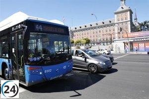 El transporte público experimentó un fuerte aumento en febrero: un 18,3% en la EMT y un 23,5% en el metro.