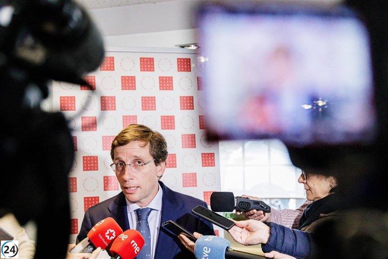 Almeida critica la Ley de Vivienda por estar inspirada por Bildu y ERC.