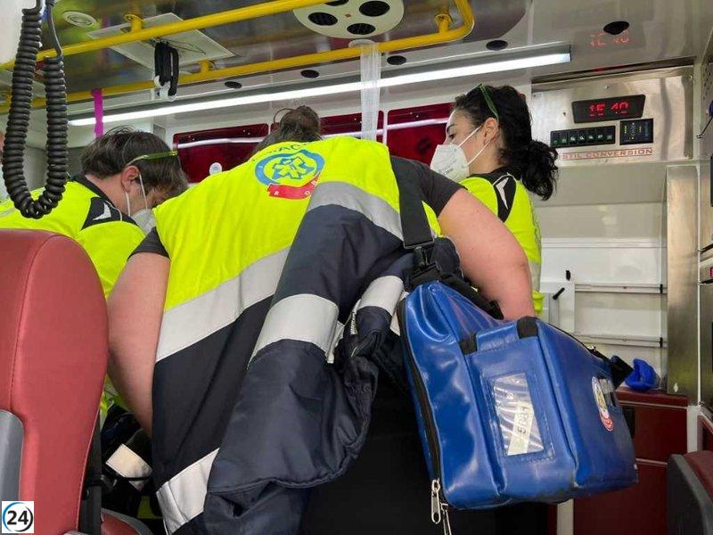 Atropellado un menor de 15 años en un paso de peatones de Las Tablas.