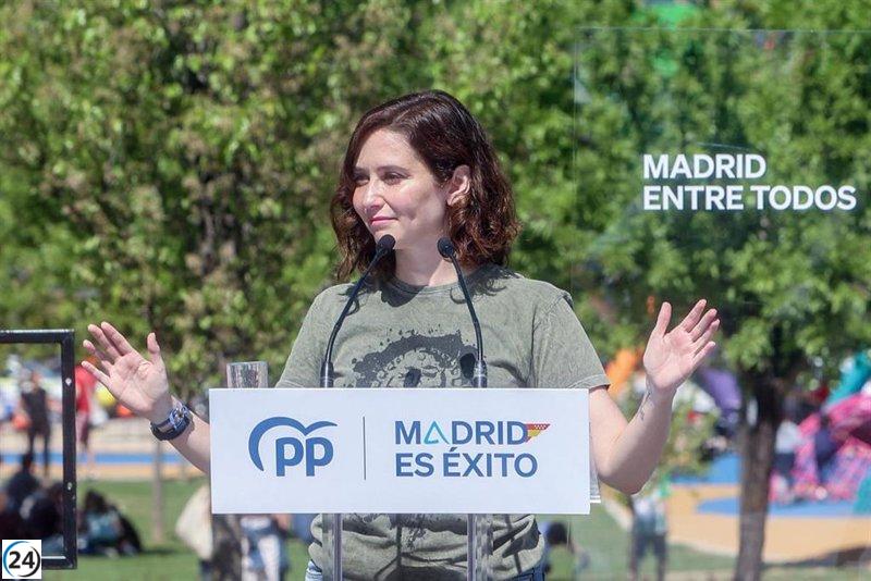 Ayuso obtendría mayoría absoluta en Madrid y PSOE superaría a Más Madrid, afirma GAD3.