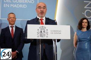 Ayuso se reunirá con el delegado del gobierno en Sol tras la toma de posesión de Martín.