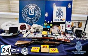 Desmantelan laboratorio de anabolizantes en Chamberí y decomisan 178.800 euros.