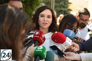 Ayuso evita comentario sobre la exhumación de Primo de Rivera y aboga por dejar atrás la polarización política.