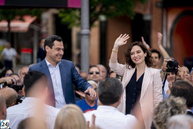 Ayuso y Moreno se unen contra 