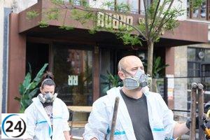 Villacís considera posibilidad de mayores revisiones en locales tras incendio en Manuel Becerra.