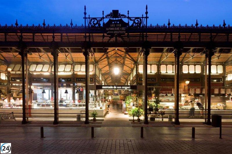 El Mercado de San Miguel reabrirá esta tarde tras cierre por riesgo estructural.