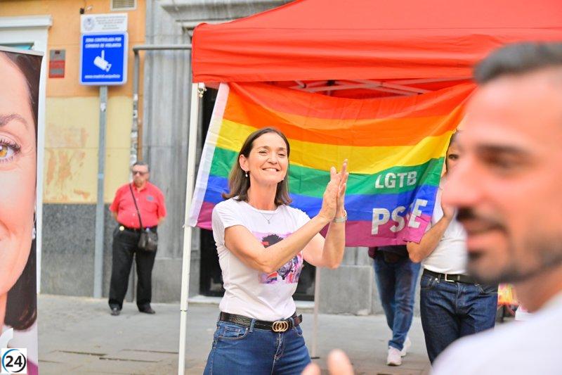 PSOE construirá una 'Casa Arcoíris' en Plaza de la Luna: centro LGTBI con museo y espacio sanitario.