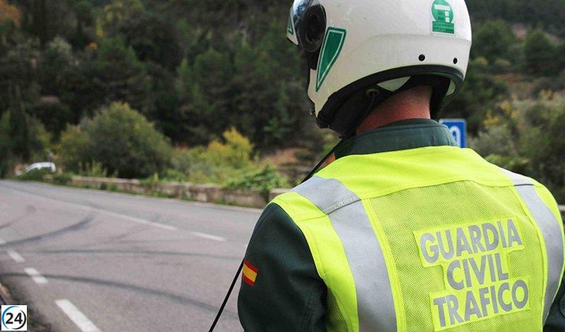 Investigan a un temerario conductor por circular a 237 km/h en la A6.