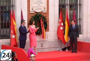 Ayuso preside un polémico Dos de Mayo en medio de tensiones con el Gobierno por manifestación y representación institucional.