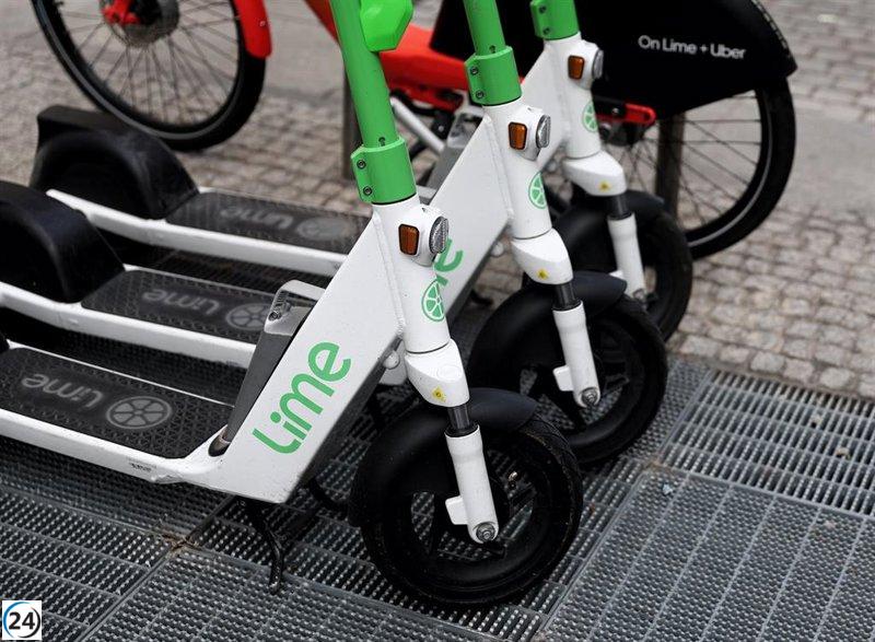 La ciudad limita a 6.000 patinetes de tres empresas para su circulación este miércoles.