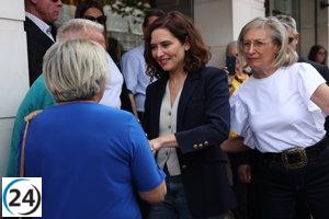 Ayuso critica a Bolaños por intentar boicotear el acto de Sol.