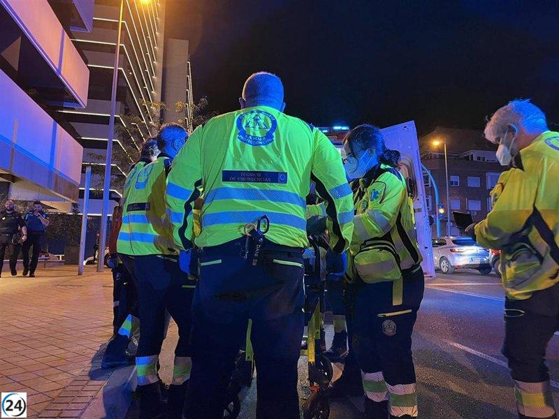 Violenta pelea en Valdeacederas deja dos personas heridas por una navaja.