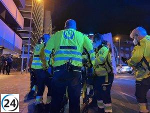 Violenta pelea en Valdeacederas deja dos personas heridas por una navaja.