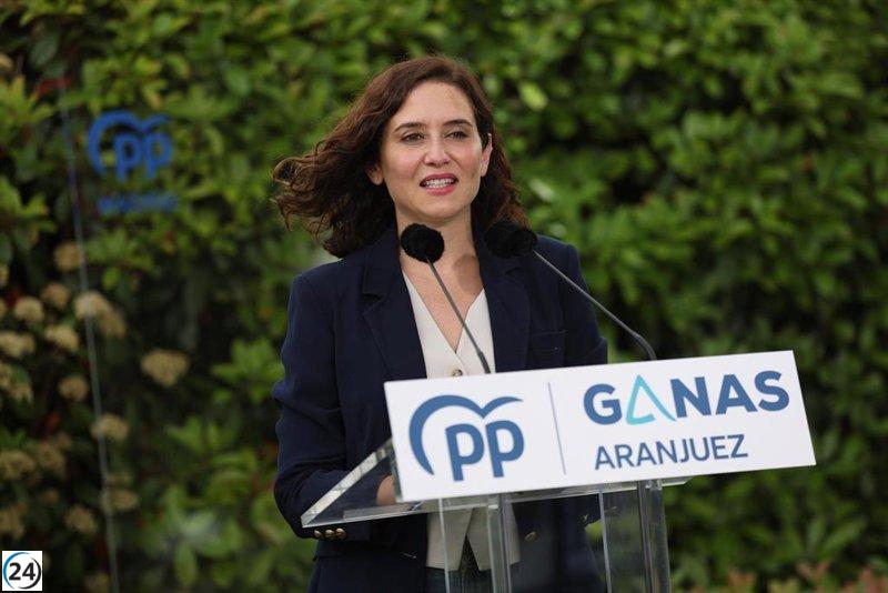 Ayuso cuestiona a los sindicatos por el anuncio de un 