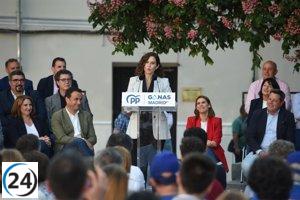 Ayuso cuestiona políticas de la izquierda de Sánchez y compara con el NO-DO.