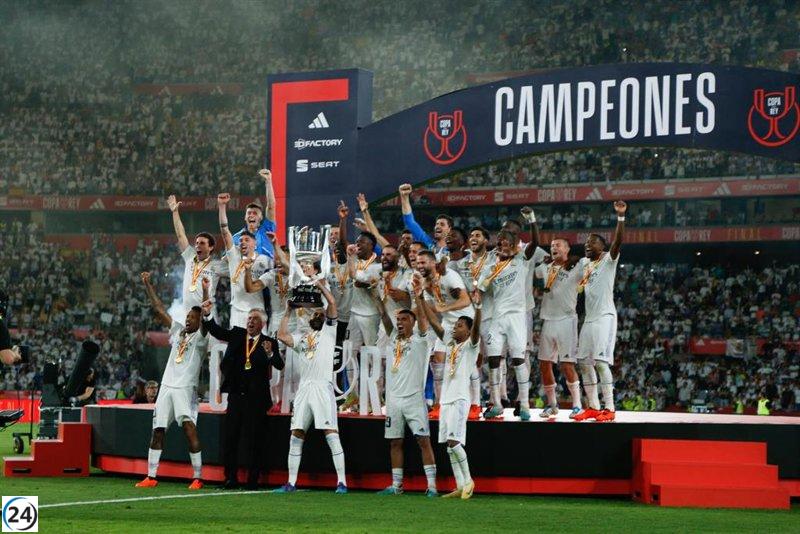 Real Madrid gana la Copa después de nueve años.