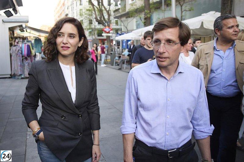 Ayuso y Almeida inician campaña en Salamanca contra el sanchismo.