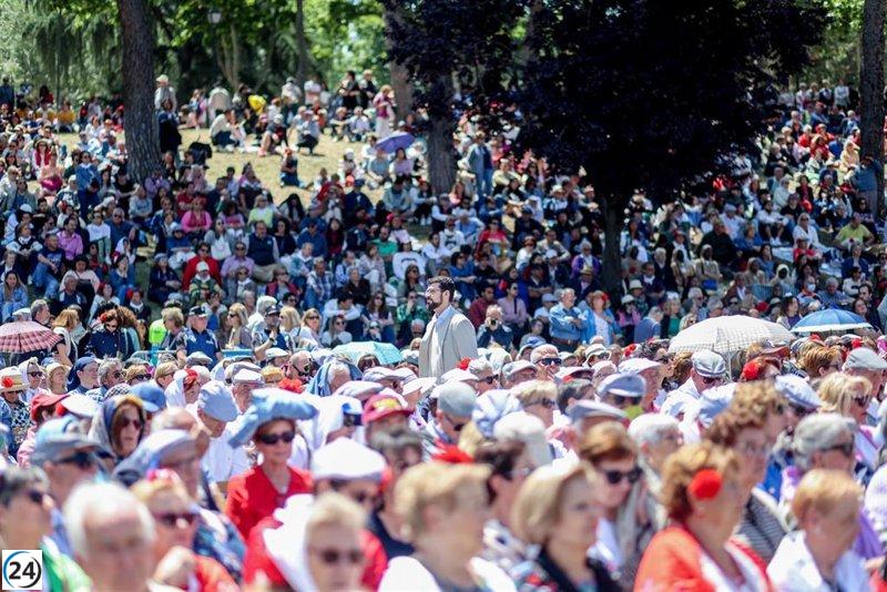 Miles de kilos de basura en festejos de San Isidro en Madrid