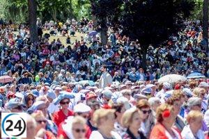 Miles de kilos de basura en festejos de San Isidro en Madrid