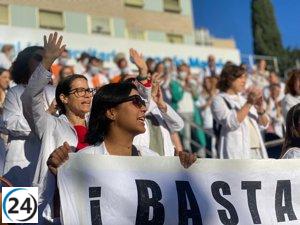 Cuarta jornada de huelga médica con un bajo 1,81% de seguimiento frente a hospitales
