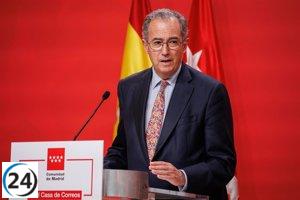 Ossorio alaba soluciones de Ayuso ante la izquierda fragmentada.