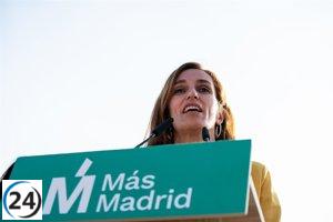 Mónica García acusa a Ayuso de utilizar a las víctimas de ETA como una cortina de humo mezquina.