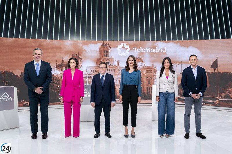 Debate electoral de cara a las Elecciones 2023 entre candidatos a la Alcaldía de Madrid.