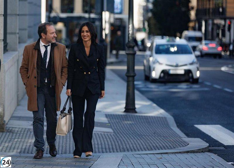 Villacís y Fuentes, optimistas ante los resultados electorales.