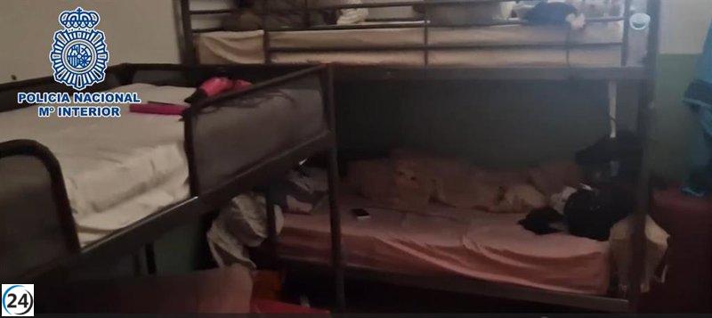 Desarticulada banda que explotaba sexualmente a mujeres, se liberan seis víctimas de trata.