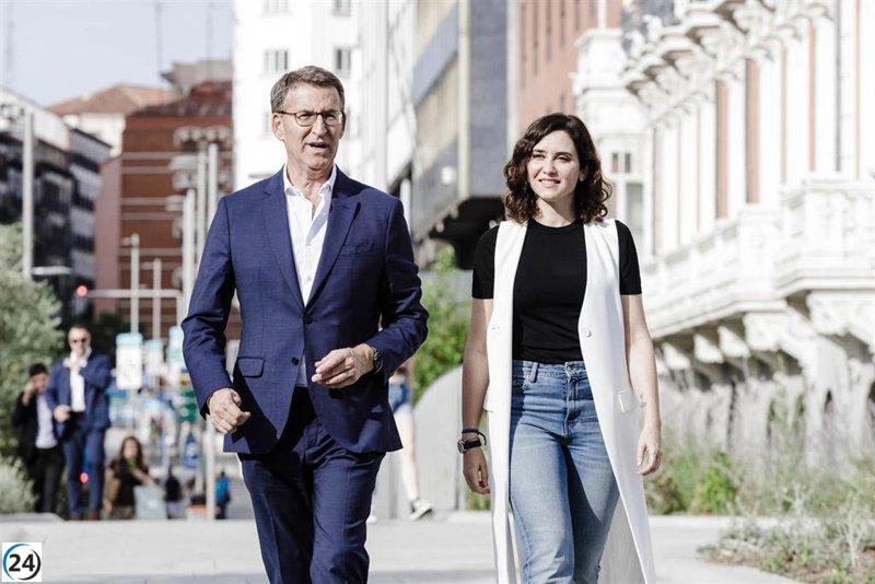 Ayuso asegura que Feijóo conquistó a 