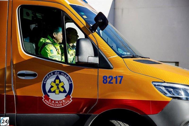 Joven de 23 años gravemente herido tras recibir múltiples puñaladas en Arganzuela