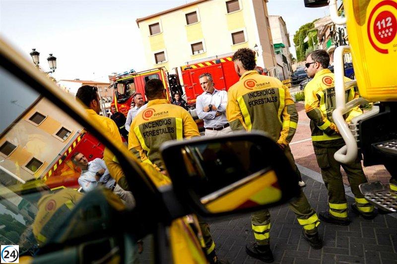 La Comunidad de Madrid crea programa antiincendios por fuegos artificiales de festividades.
