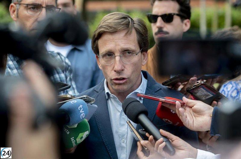 Almeida promueve la participación madrileña para detener la amnistía: 