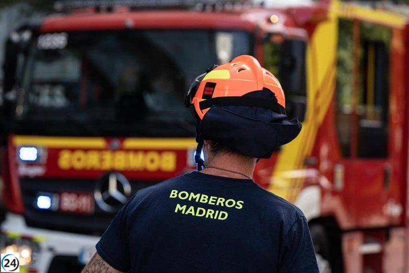 Trágico fallecimiento de un hombre de 59 años en el devastador incendio de un apartamento en el emblemático Paseo de las Delicias.