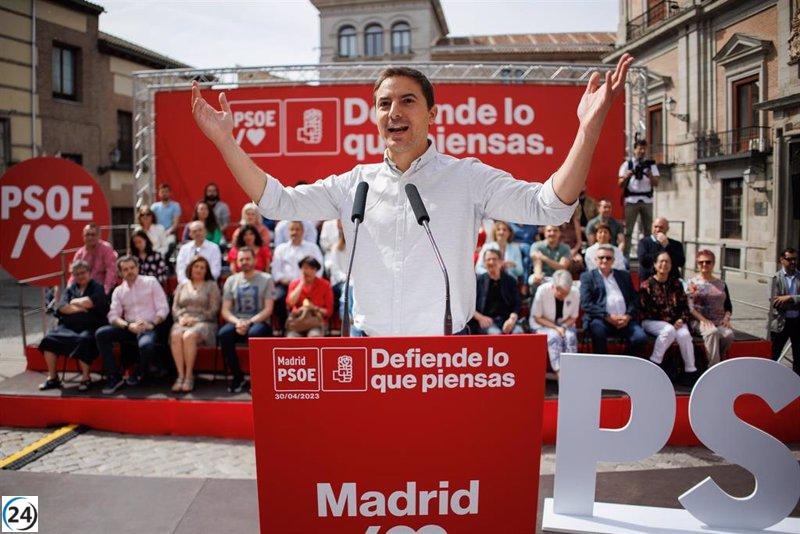 Lobato afronta desafíos en el PSOE-M: reconstrucción tras el 4M y perfil madrileño propio