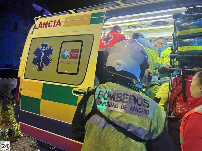 Trágica colisión en Guadarrama: fallece hombre de 44 años tras choque entre su coche y un camión