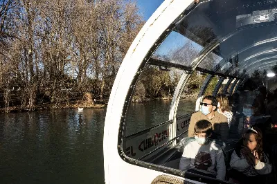 Paseos en barco por el río Manzanares